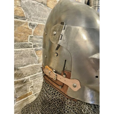 Casque Bassinet Médiéval à bec