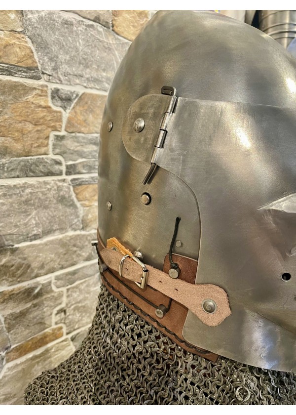 Casque Bassinet Médiéval à bec