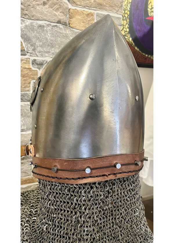 Casque Bassinet Médiéval à bec
