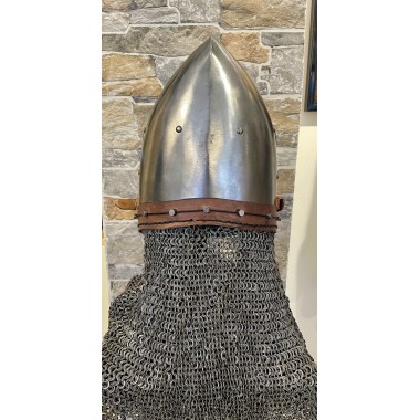 Casque Bassinet Médiéval à bec