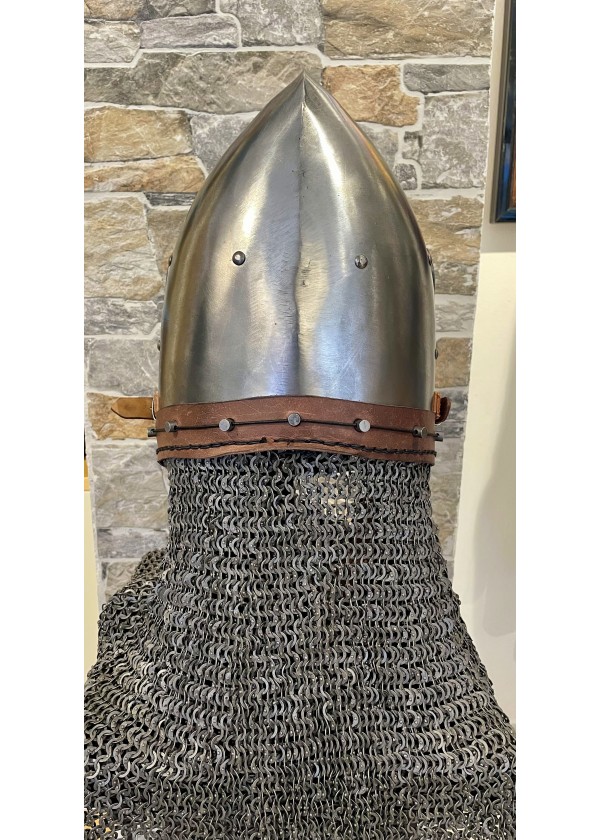 Casque Bassinet Médiéval à bec