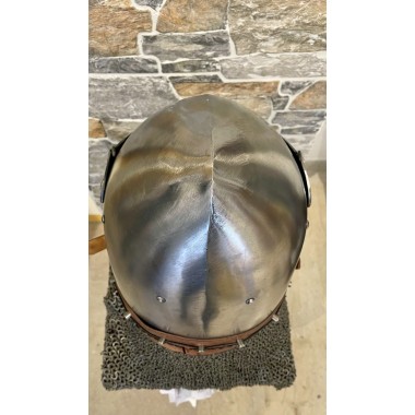 Casque Bassinet Médiéval à bec