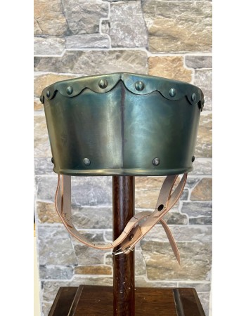 Casque de combat cylindrique