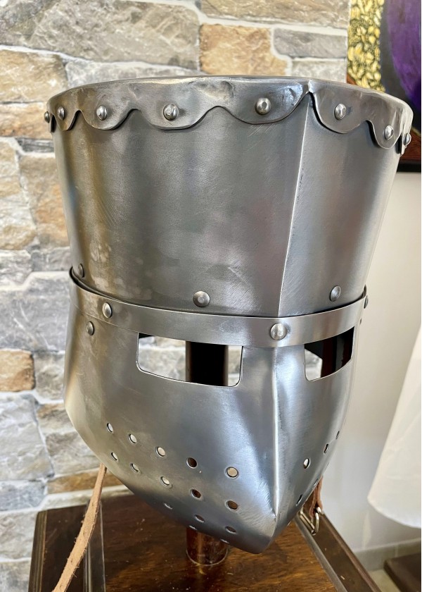 Heaume de Croisé - Heaume à timbre Plat