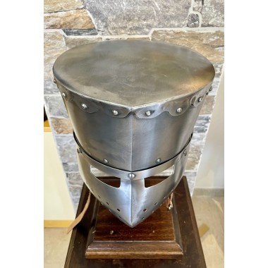 Heaume de Croisé - Heaume à timbre Plat