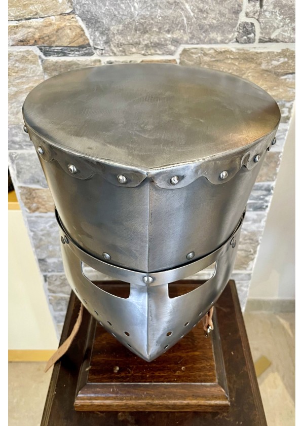 Heaume de Croisé - Heaume à timbre Plat