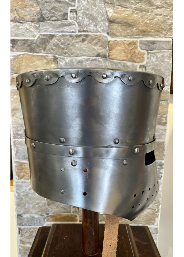 Heaume de Croisé - Heaume à timbre Plat