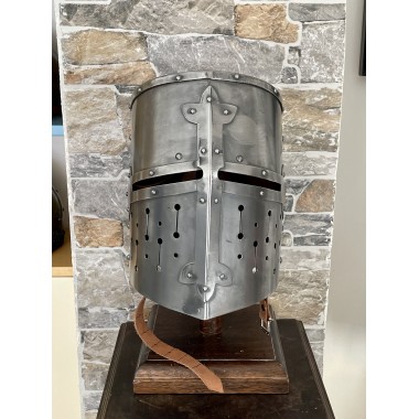 Casque Templier - Grand Heaume Médiéval