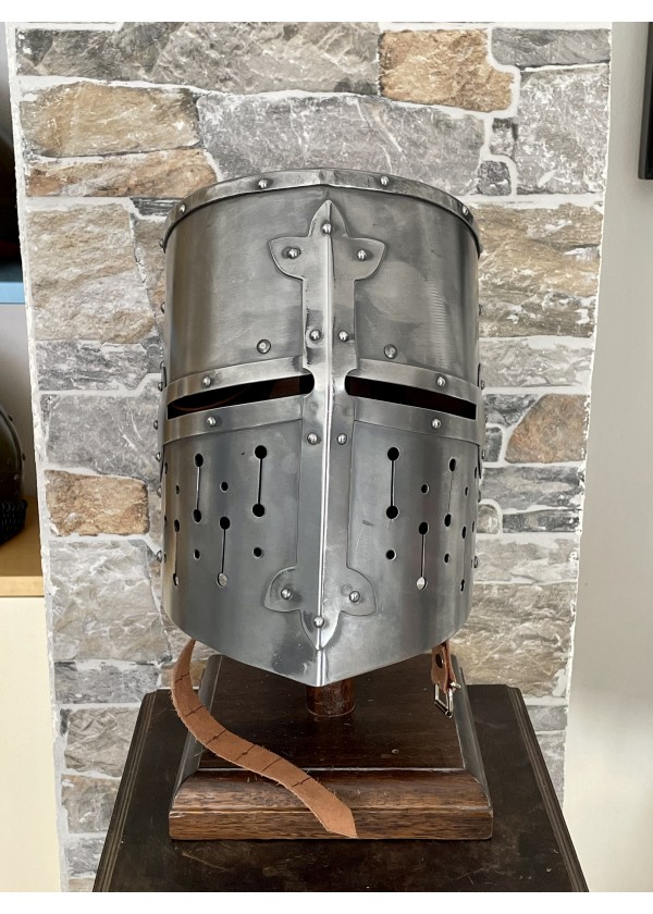 Casque Templier - Grand Heaume Médiéval
