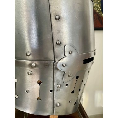 Casque Templier - Grand Heaume Médiéval