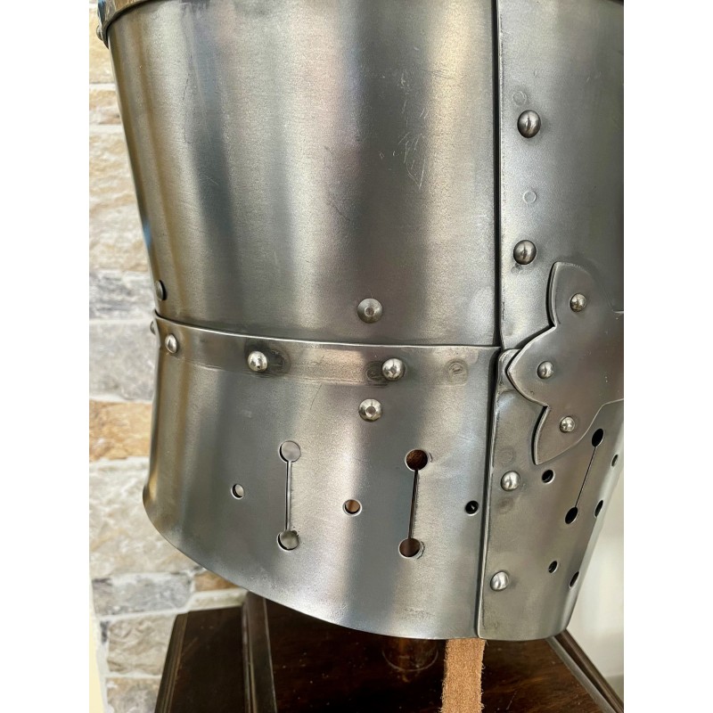 Casque Templier - Grand Heaume Médiéval