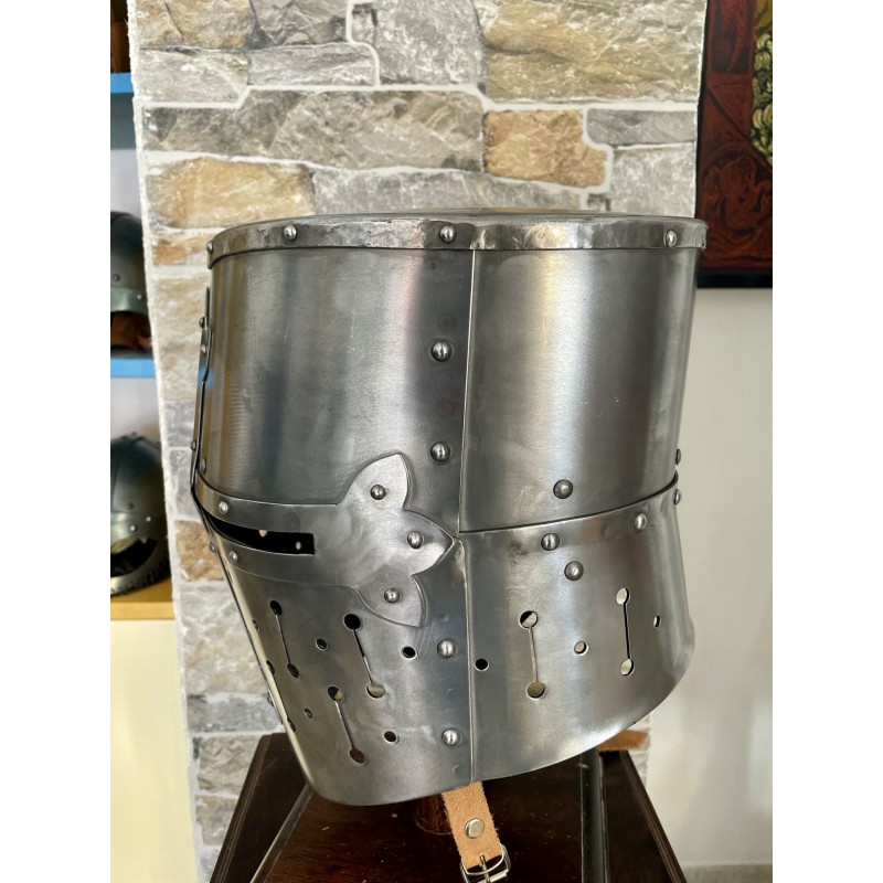 Casque Templier - Grand Heaume Médiéval
