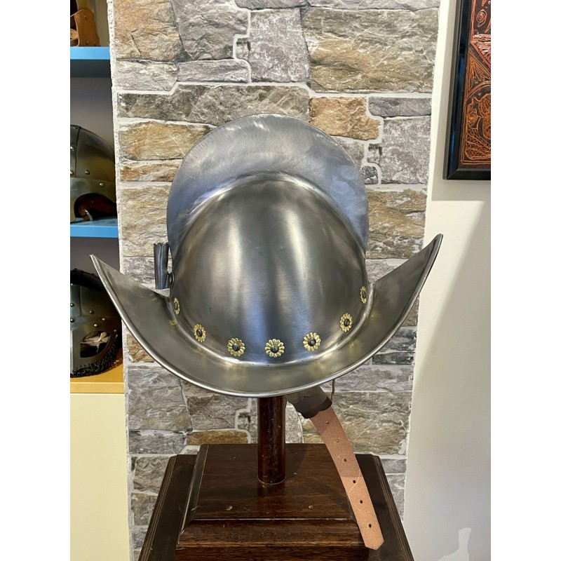 Casque Morion avec rosettes