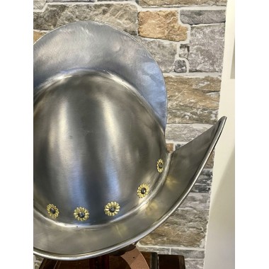 Casque Morion avec rosettes