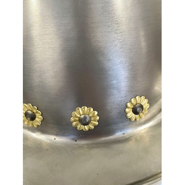 Casque Morion avec rosettes