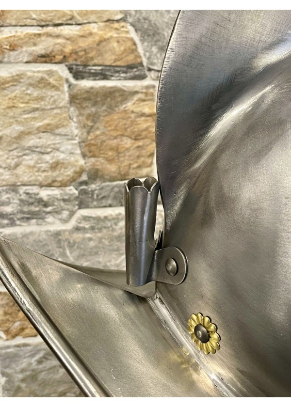 Casque Morion avec rosettes