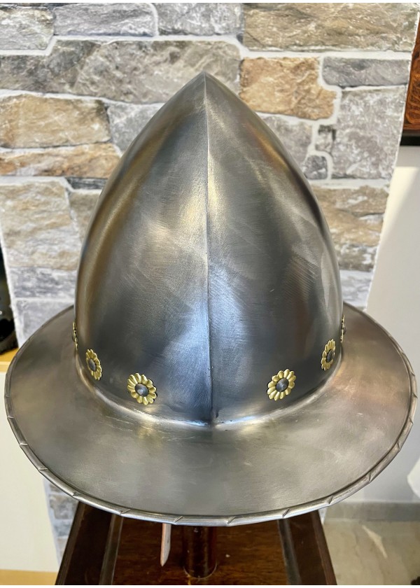 Cabasset Casque avec rosettes