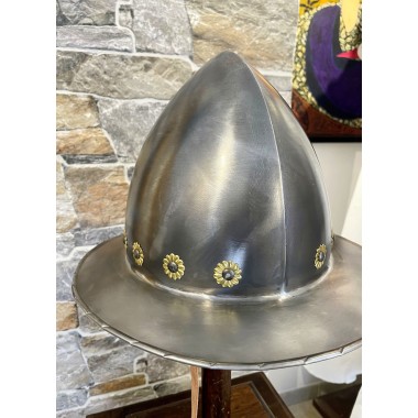 Cabasset Casque avec rosettes