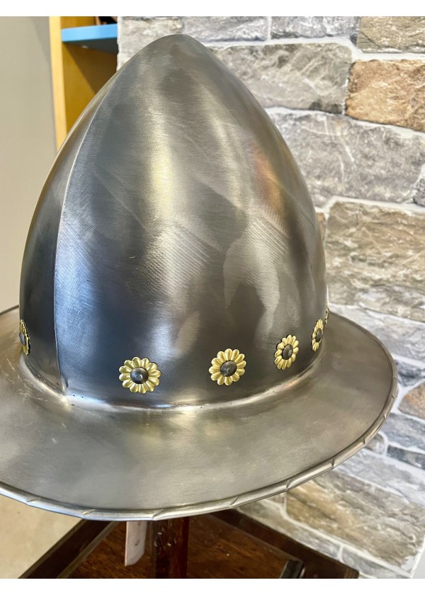 Cabasset Casque avec rosettes