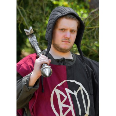 Cagoule d'arme rembourrée - noire