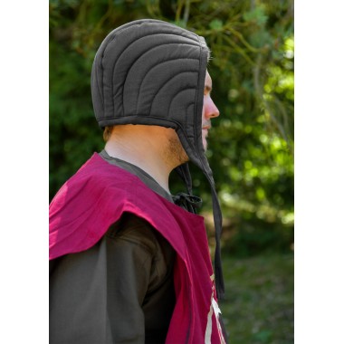 Cagoule d'arme rembourrée - noire