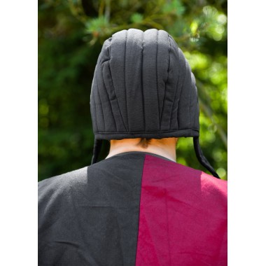 Cagoule d'arme rembourrée - noire