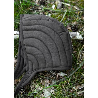 Cagoule d'arme rembourrée - noire
