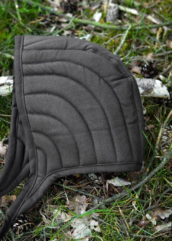 Cagoule d'arme rembourrée - noire
