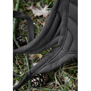 Cagoule d'arme rembourrée - noire