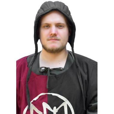 Cagoule d'arme rembourrée - noire