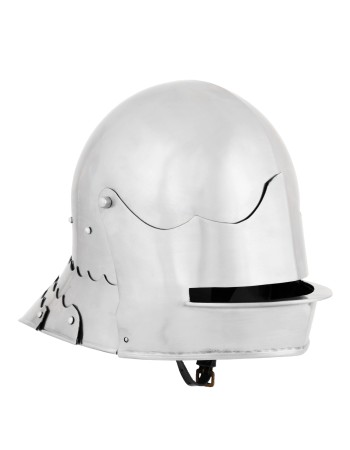 Salade gothique, vers 1480, acier de 2 mm