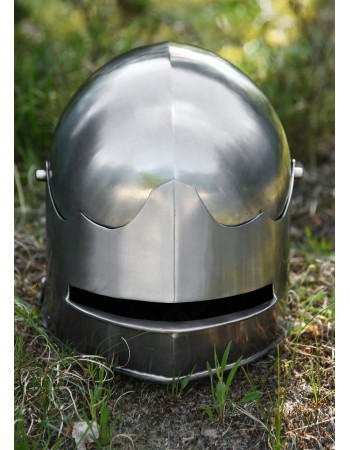 Salade gothique, vers 1480, acier de 2 mm
