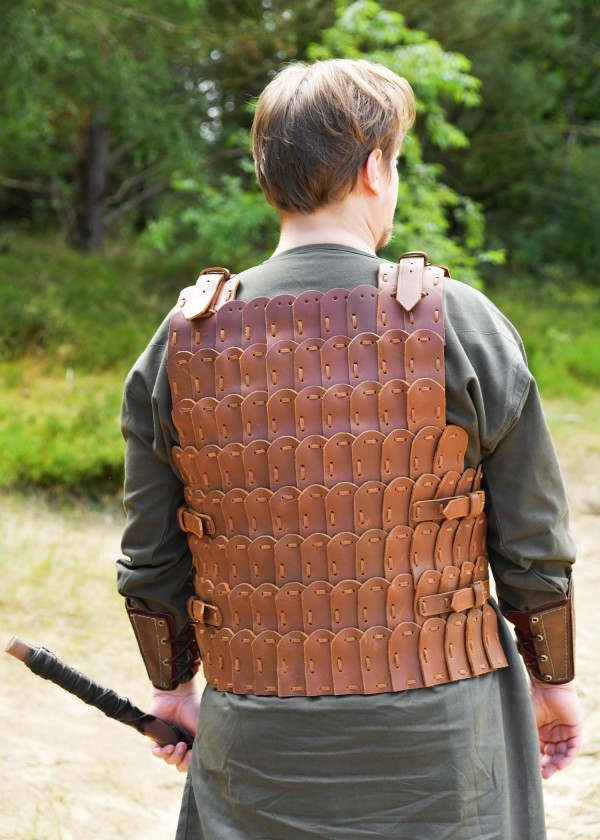  Cuirasse Lamellaire en cuir