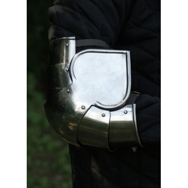 Coudières Médiévaux, acier 2mm