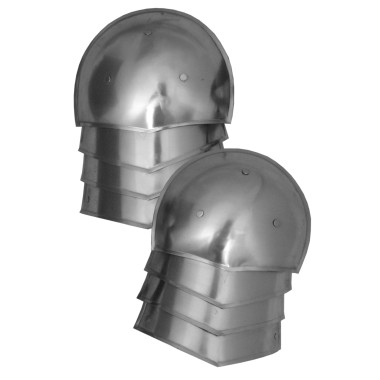 Épaulières Médiévaux acier 1,6mm