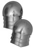 Épaulières Médiévaux acier 1,6mm