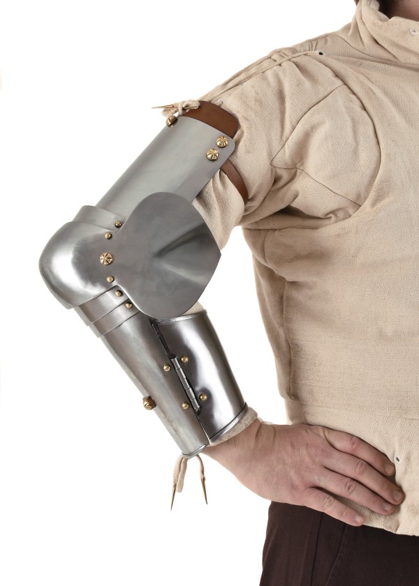 Armure de bras avec coudières, paire