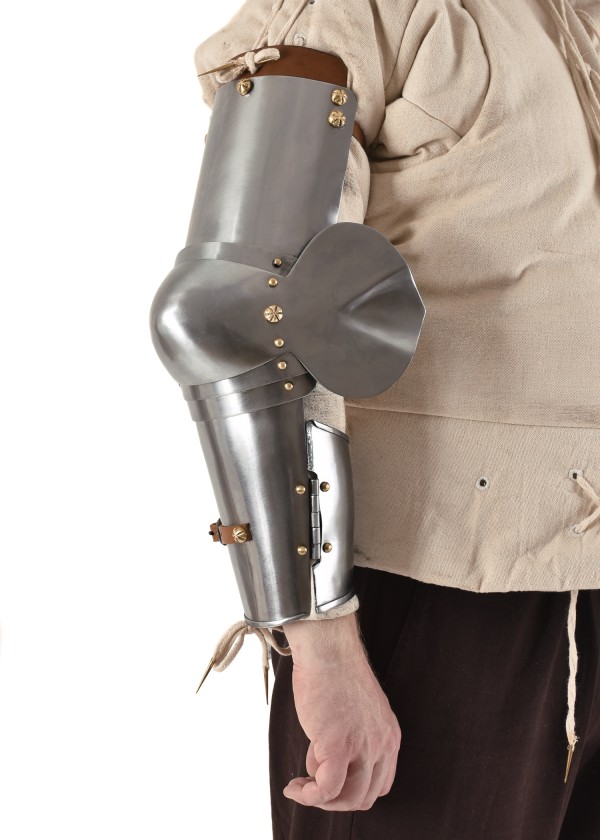 Armure de bras avec coudières, paire