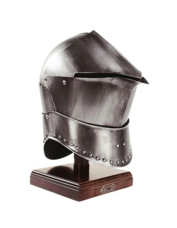 Heaume à tête de crapaud -  Armet 