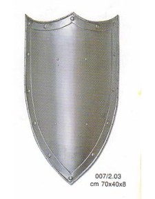 Bouclier médiéval avec trois points