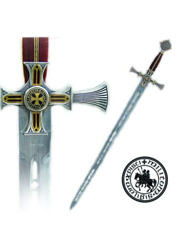 Épée Templière Damascène