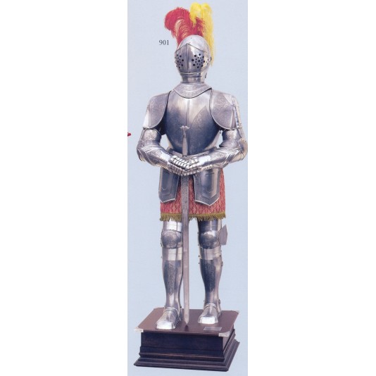 Armure Charles V avec gravure à l'acide - Marto