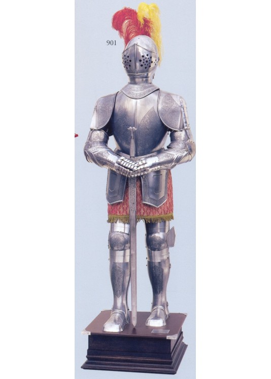Armure Charles V avec gravure à l'acide - Marto