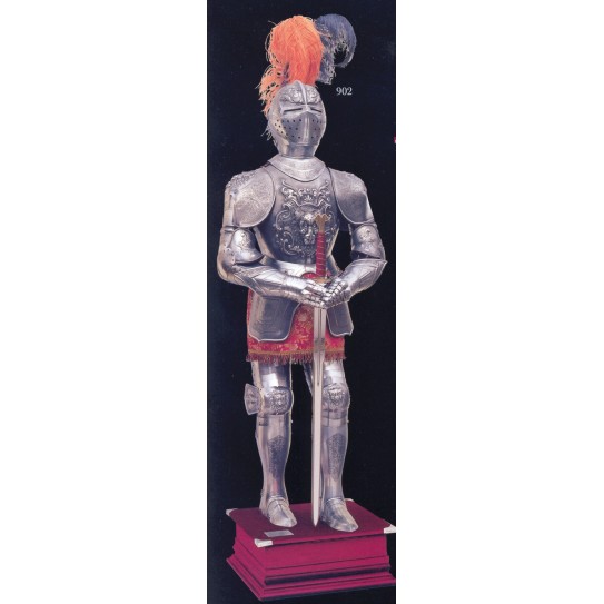 Armure Cheval Gravure