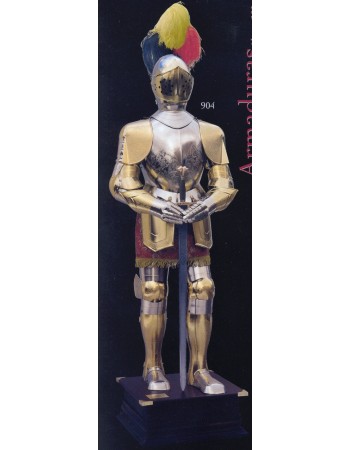 Charles V Armour-Gold Finish-Marto