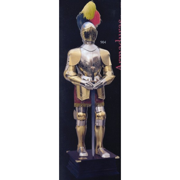 Charles V Armour-Gold Finish-Marto