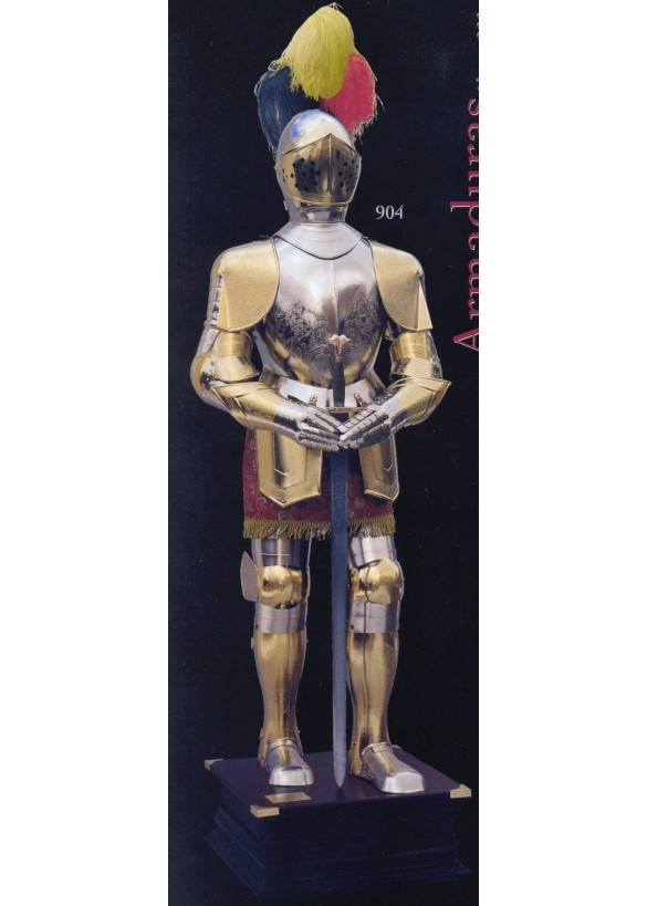 Charles V Armour-Gold Finish-Marto
