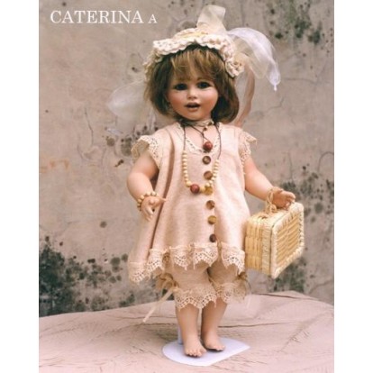Poupée Porcelaine de Collection, Caterina
