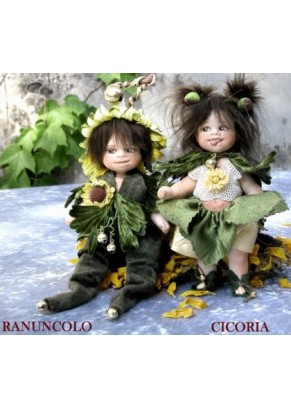 Poupées Chicorée et Ranuncolo, Poupées Collection