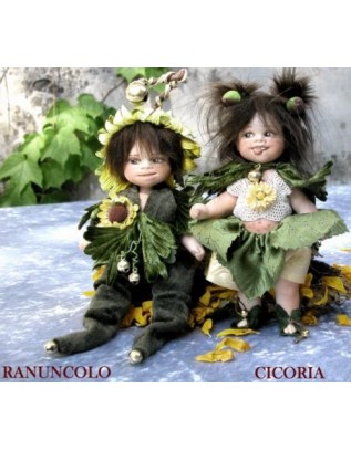 Poupées Chicorée et Ranuncolo, Poupées Collection